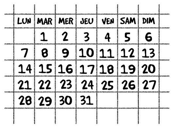 calendrier 4